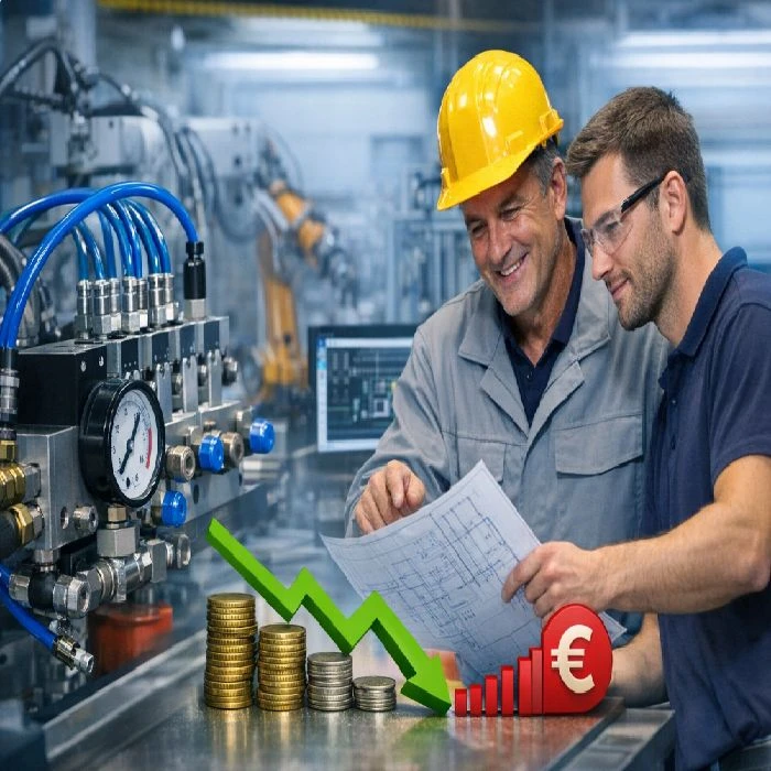 Načrtovanje in izvedba pneumatskih sistemov ponderirano